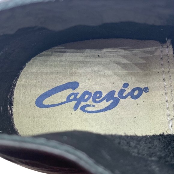 Capezio Childs Black Jazz Ankle Dance Boot Leather Shoes Split Sole New Sz 3.5 - Picture 9 of 9